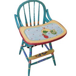 Amazon Com Personalized Rooster High Chair Childrens