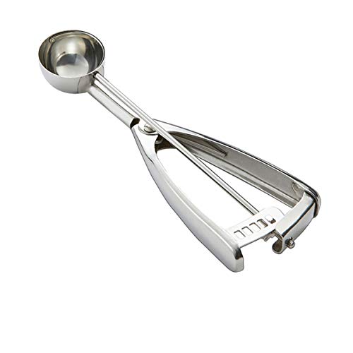 Small Cookie Scoop, Small Ice Cream Scoop with Trigger, 18/8 Stainless