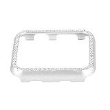 SD Trading Fashion Metal Case with Bling Crystal Diamonds Plate Protective Cover Ultra Thin Bumper for Apple Watch 38mm/42mm Series 1/2/3（Best 3D Bling Gift for Your iWatch (Silver, 42 mm)