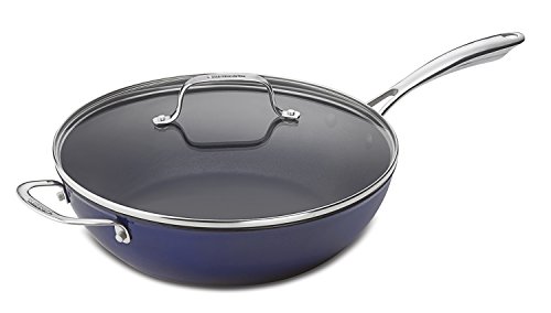 Cuisinart CastLite Non-Stick Cast Iron Dutch Oven with Cover, 5.25-Quart, Blue on Blue 5 Cuisinart CastLite Non-Stick Cast Iron Dutch Oven with Cover, 5.25-Quart, Blue on Blue - Image 6