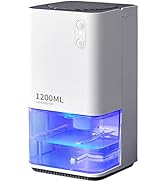 Dehumidifiers,40 OZ Small Dehumidifiers for Home up to 5-30 sq m,Portable Quiet Mini Dehumidifier...