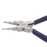 6-in-1 Bail-Making Pliers, Loop Sizes 2 - 9 Millimeters, Jewelry Making Supplies