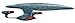Round 2 AMT Star Trek Enterprise 1701-D  1:2500 (Discontinued by manufacturer)