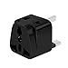 US to UK Power Plug Adapter, UROPHYLLA Type G Outlet Travel Power Adapter Plug for UK, Ireland, London, Hong Kong, Scotland, England, Dublin, Singapore - 3 Pack & Grounded 2 in 1 [Black]