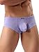 iKingsky Men's Cotton Boxer Briefs Underwear Sexy Low Rise Men Pouch Boxer Shorts (Medium, 4 Pack)