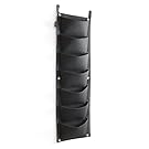 Prudance Vertical Wall Garden Planter, 7 Pockets, Wall Mount Planter Solution
