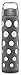 Ello Pure Glass Water Bottle with Silicone Sleeve, 20 oz, Grey Fizz