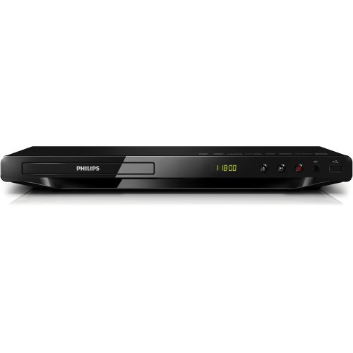 Philips DVP 3690K - Multi-Region Hi-Def 1080p Up-Converting Region Free DVD Player with Karaoke, HDMI, USB & Multimedia DivX, Remote