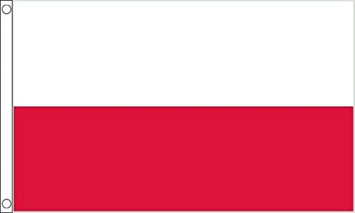 Poland Large Flag 8ft x 5ft
