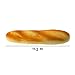 R.FLOWER Fake Bread Long Loaf of Bread French Baguettes Keyboard Hand Pillow Stress Relief Toy Gift 11.3
