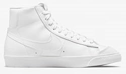 Nike Women's Basketball Shoe, White/White, 6