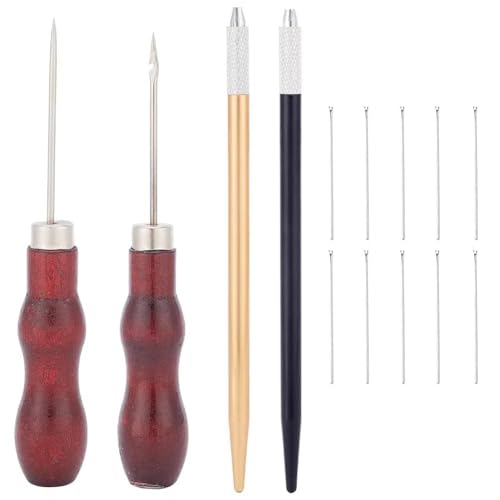 AHANDMAKER Doll Hair Rooting Tool Reroot Rehair Tools Alloy Rooting Needles Doll Making Kit Doll Hair Making Accessories for DIY Handle Doll OB BJD Wig