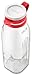Ello Elsie Glass Water Bottle with Silicone Stopper, 22 oz, Grape