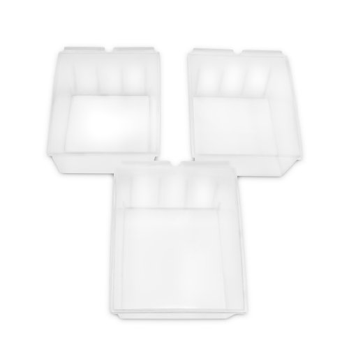 Proslat 3230 Probin Storage Bin Designed for PVC Slatwall, Large, 3-Pack
