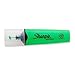 Sharpie Clear View Fluorescent Highlighters, Chisel Tip, Smear Guard Ink (4-Pack, Green)