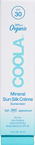 COOLA Full Spectrum 360 Mineral Sun Silk Sunscreen | Blue Light and Pollution Defense | Broad Spectrum SPF 30 | Farm to Face Sourced | Antioxidant + Vitamin Rich - Thumbnail 2