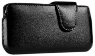 Sena 826501 Laterale Leather Holster for iPhone 5 & 5s - 1 Pack - Retail Packaging - Black