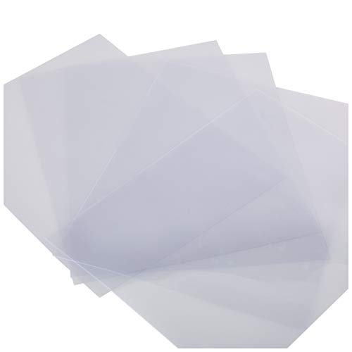 Clear Presentation Cover – 100-Pack Transparent Binding Cover, PVC Report Cover for Business Documents, School Projects, 10-Mil, Clear, 8.5 x 11 Inches