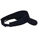 Pro Style Cotton Twill Washed Visor - Navy
