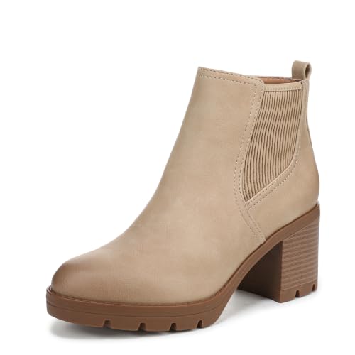 Naturalizer Women's Madalynn Gore Chelsea Boot Sand 11 M