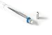Pilot Dr.Grip Pure White Shaky Mechanical Pencil 0.5mm Soft Blue
