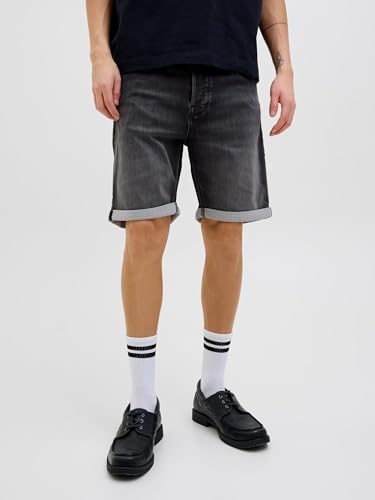Pantalones Cortos para Hombre, Black Denim, M