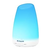 Essential Oil Diffuser, XPLUS 120ML Portable Ultrasonic Aromatherapy Diffusers w