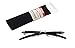 Fisherman Eyewear Slim Vision Rimless Reading Glasses, Shiny Black (+2.00)