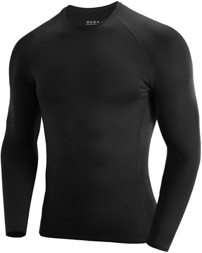 Columbia Men's Midweight Long Sleeve Base Layer Top-Black-XL at