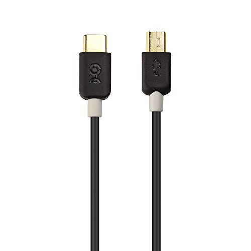 Cable Matters USB 2.0 Type C (USB-C) to Mini B (Mini USB) Cable in Black 3.3 Feet