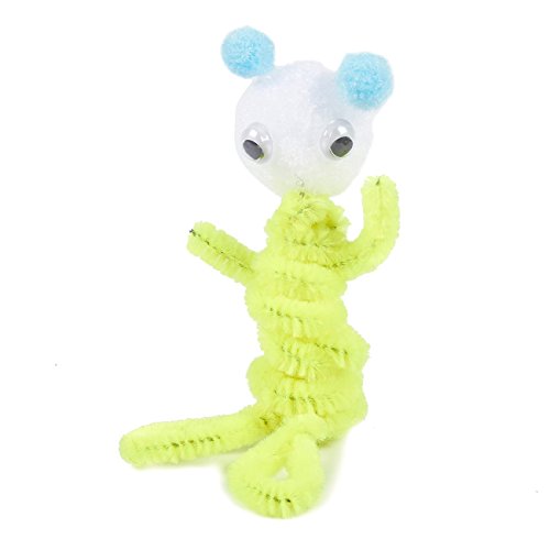 450 Pack Pipe Cleaners Craft Set - Includes Chenille Stems, Googly Eyes & Pom Poms - Assorted Colors & Sizes
