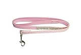 SKL Hot Pink Pet Dog Leash with Sparkly Rhinestone for Cats or Dogs (Leash S)