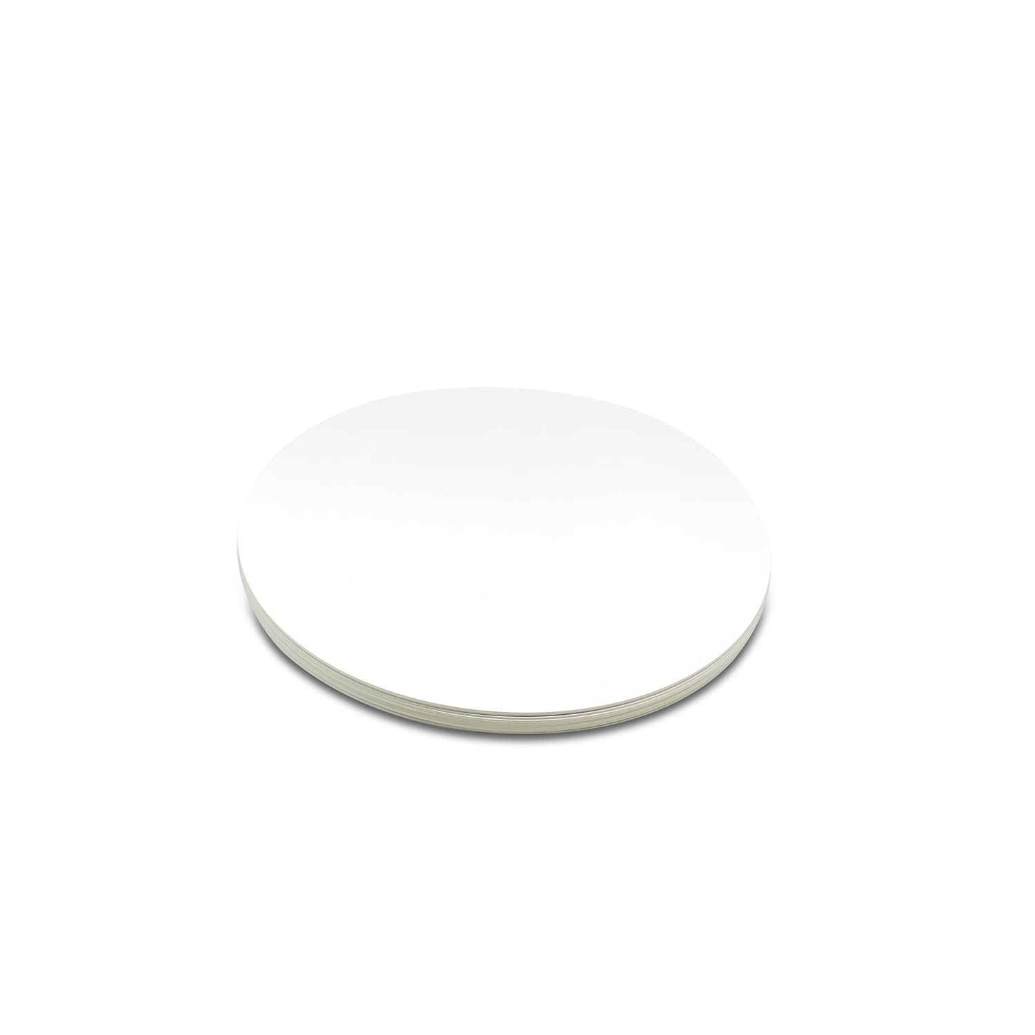 Mombake Cake Boards Rounds, 10 Inches Cake Stands Circle Base Cardboard Cakeboard(White, 10-Pack)