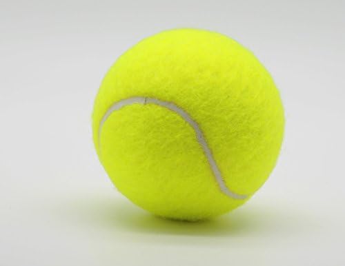 Personalized Tubes of 8 Color tennis balls (2 x 4 Yellow balls) Perfect Gift - Hand Finished, Quality Tennis Balls Made in the UK by Price of Bath