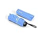 Extreme Degrees Mini Umbrella. Weatherproof Coating. Folds to 6 inches. (Light Blue)