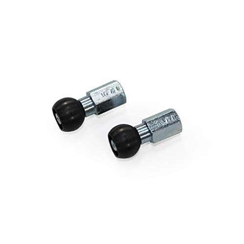 Ballz Nutted Axle Adapter, 3/8 x 26mm