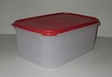 Tupperware Modular Mates Rectangular 2 Container in Red
