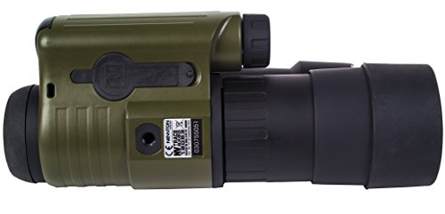 12 Survivors Trace 5x50 Digital Night Vision Recording Monocular, Green (Renewed)