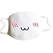 C.A.Z 4 PCS Anti-Dust Cute Mouth Face Mask Anime Fashion Kaomoji Kawaii