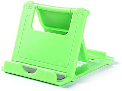 CLSS Phone holder Universal Folding Table cell phone support Plastic holder desktop stand for your phone Smartphone & Tablet phone holder car Green