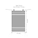 HABER Turkish Towels for Beach, Fast Dry Towel for Bath, 100% Cotton Towels for Multipurpose Gym, Yoga, Workout (Pack of 2, Bath 30x60in, Grey)