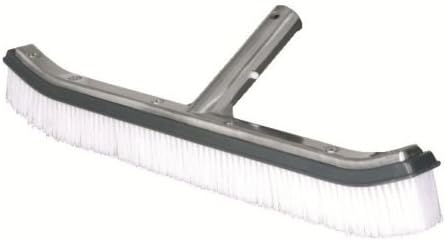 Astral Italia Curved Brush with Aluminium Stand 457 mm Grey Certikin for Pool