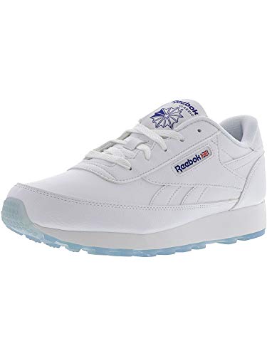 Reebok Women's Classic Renaissance Ice Fashion Sneaker, White/Team Dark Royal/A1 Ice, 8.5 M US
