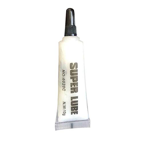 QUICATCH Fishing Reels Oil Lubricant Grease Fish Wheel Bearing Lubricant Maintenance Set 10g(White)
