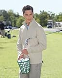 Ashworth 4747C Men's Micro Brushed Half-Zip Jacket