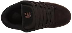Etnies Men's Fader Skate Shoe, Brown/Black/Gum, 7