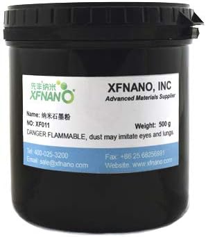 Nano Graphite Powder - 99.9% Purity, 3-6um Diameter, <40nm Thickness For Research, Lubricants, Conductivity