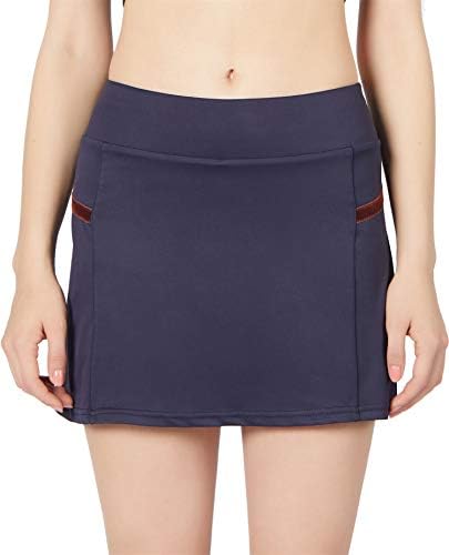 Women's Athletic Skirts with Built-in Shorts Skorts for Tennis Golf Running Workout and Casual