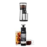 OXO Brew Conical Burr Coffee Grinder, Silver + OXO