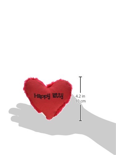 Yeowww Hearrrt Attack Catnip Toy, Happy Kitty